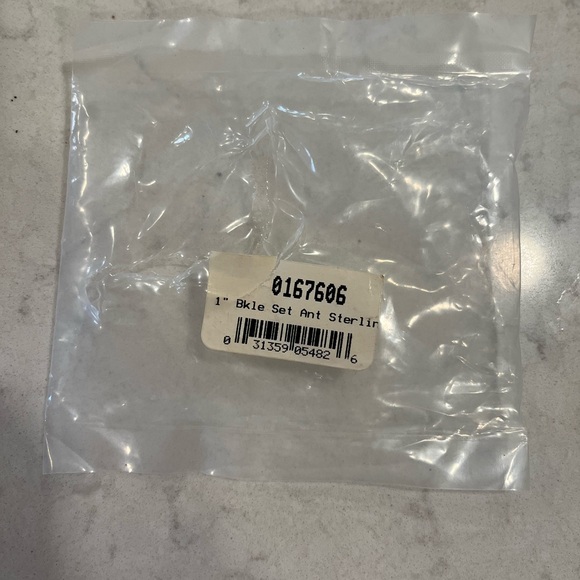 Belt Buckle. Sterling Silver. Never used. - Picture 3 of 3